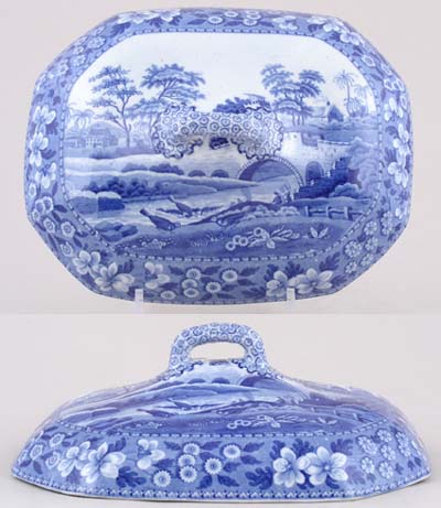 Vegetable Dish Cover c1825